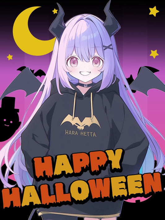 おはV素材「HAPPY HALLOWEEN」フレーム4種+ロゴセット