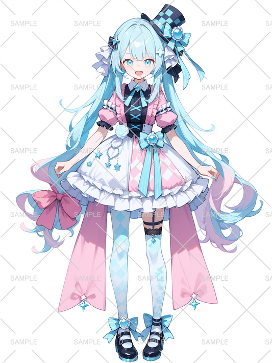 女の子 立ち絵 しるくはっとちゃん(IRIAM動作確認済み)