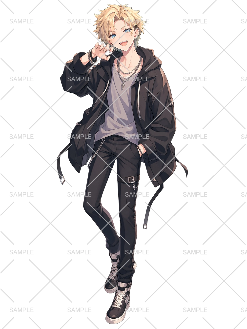 【有料】男性 立ち絵 ヤンキーくん（IRIAM動作確認済み）