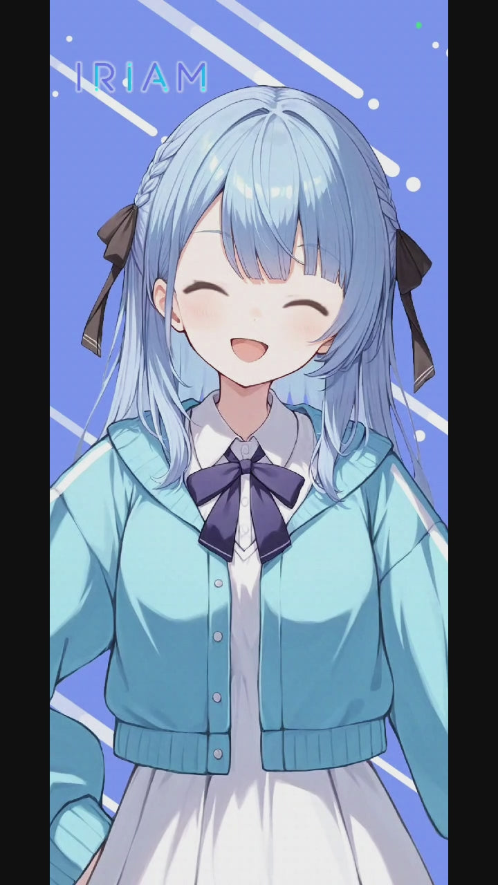 IRIAM 立ち絵 女の子 青ジャージちゃん – Unlimited -フリー素材サイト