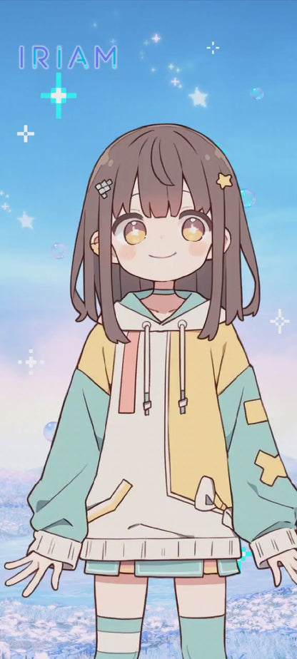 女の子 立ち絵 元気ちゃん（IRIAM動作確認済み）