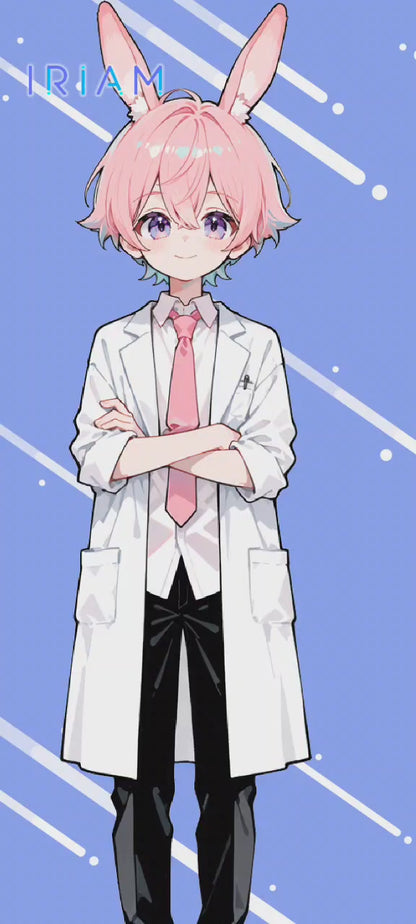 男の子 立ち絵 うさ耳はかせ（IRIAM動作確認済み）