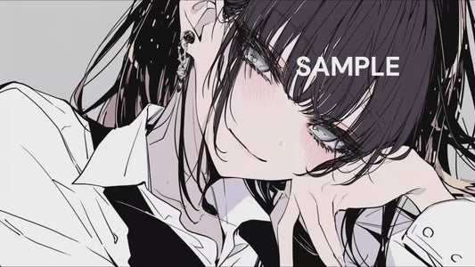 【有料】あなたのことが好きな女の子イラスト フリー動画素材