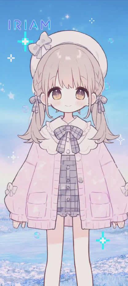 女の子 立ち絵 めるへんちゃん（IRIAM動作確認済み）