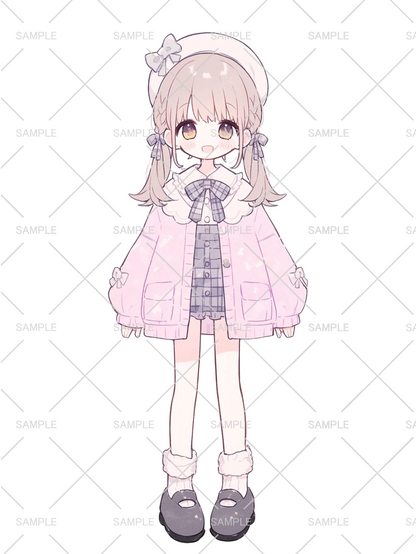女の子 立ち絵 めるへんちゃん（IRIAM動作確認済み）