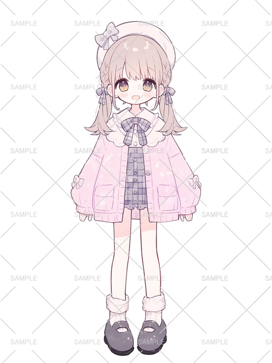 女の子 立ち絵 めるへんちゃん（IRIAM動作確認済み）