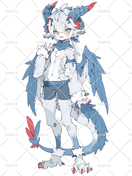 男の子 立ち絵 ドラゴン（IRIAM動作確認済み）