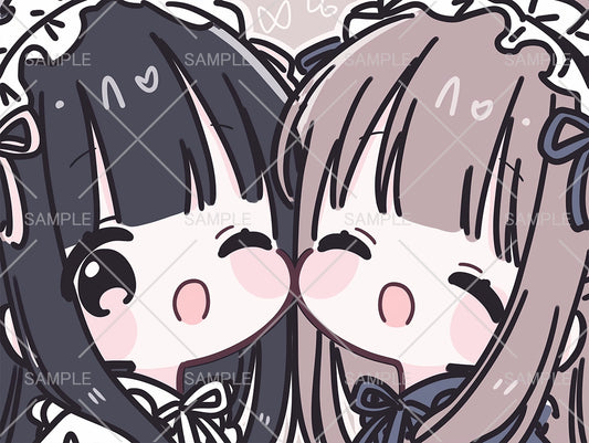 ♡なかよし♡量産系女子のゆるかわペアアイコン